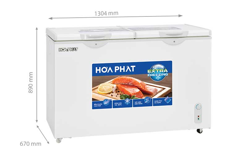 Tủ đông Hòa Phát HPF AN6352 352 lít