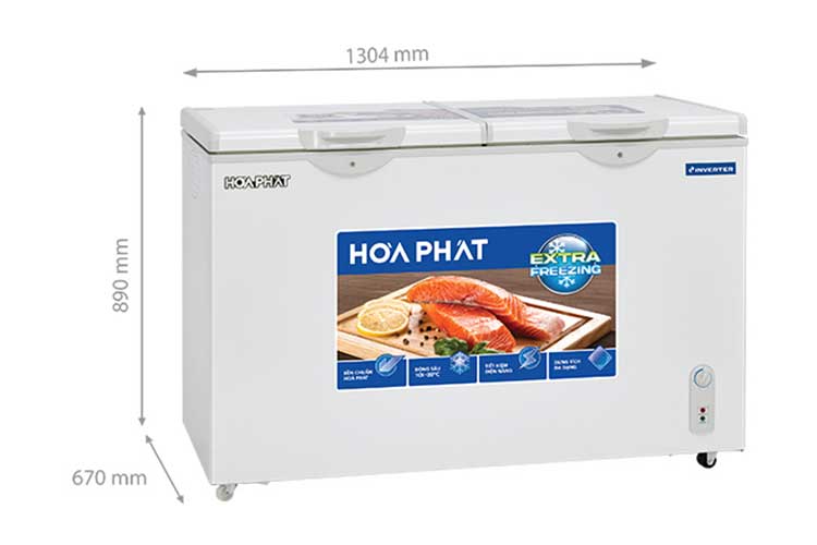 Tủ đông Hòa Phát Inverter HPF BD8271 271 lít