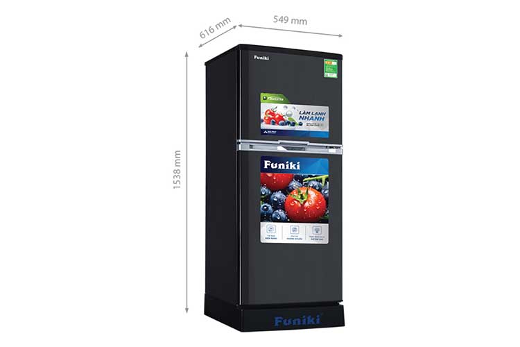 Tủ lạnh Funiki Inverter FRI-216ISU 209 lít