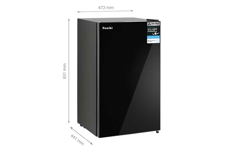 Tủ lạnh mini cánh kính Funiki HR S690GB 90 lít 