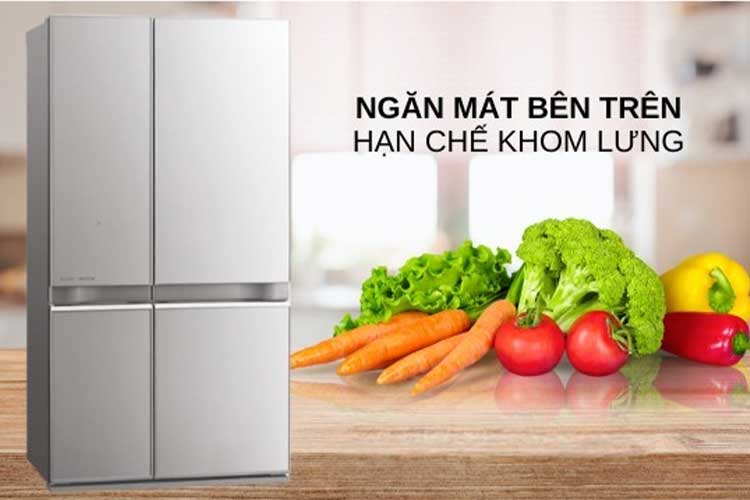 Tủ lạnh 4 cửa French Door Mitsubishi MR-LA78ER-GSL