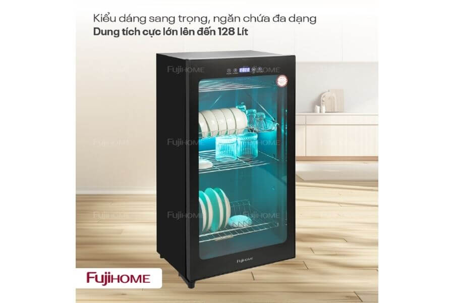 Tủ sấy chén bát tiệt trùng Fujihome DD128