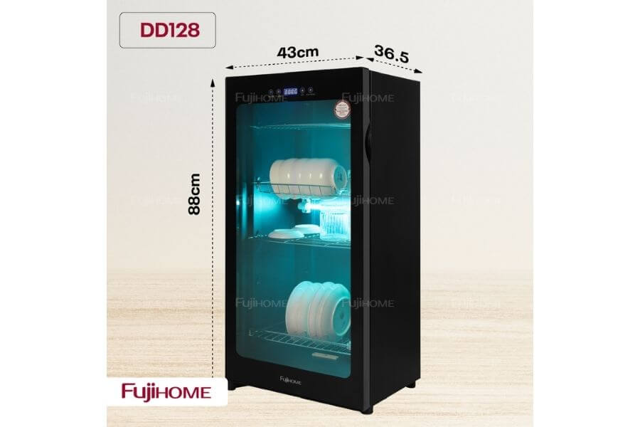 Tủ sấy chén bát tiệt trùng Fujihome DD128