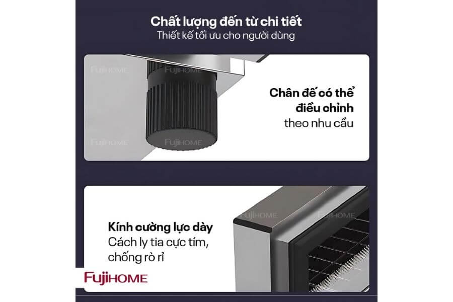 Tủ sấy chén bát tiệt trùng Fujihome DD128