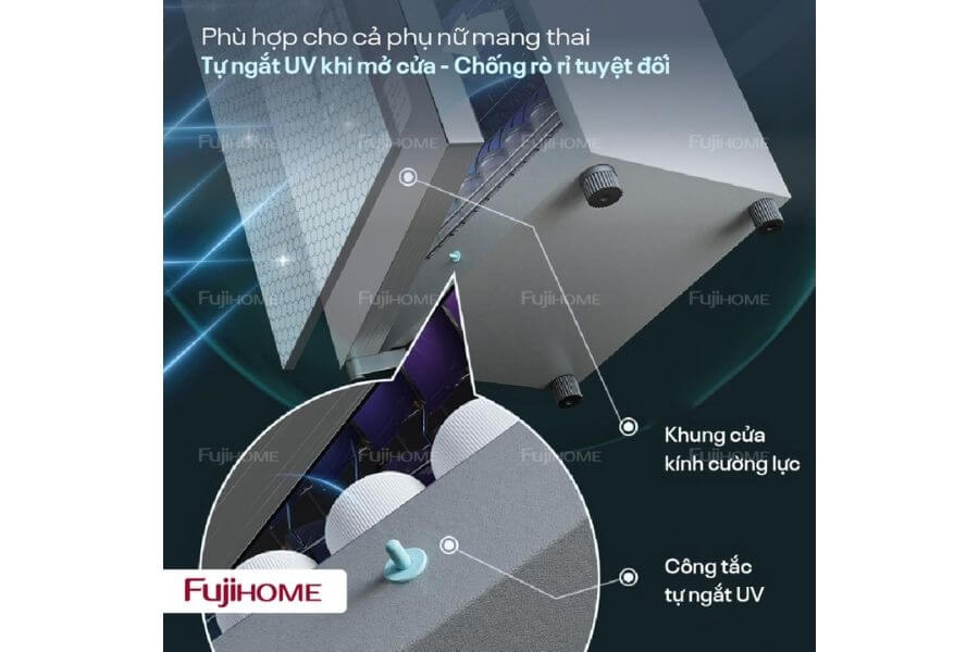 Tủ sấy chén bát tiệt trùng Fujihome DD42