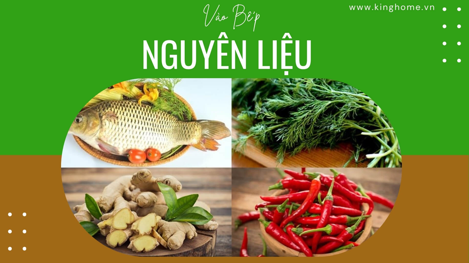 Nguyên liệu Cá chép hấp bia sả