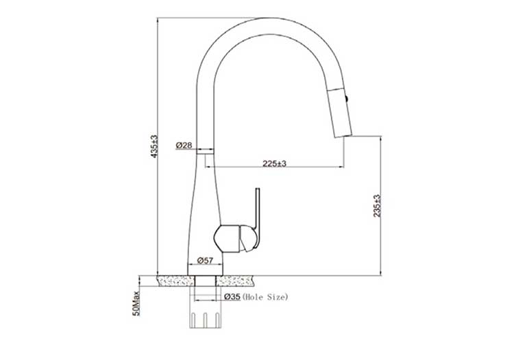 Vòi rửa chén Eurogold EUF219DR