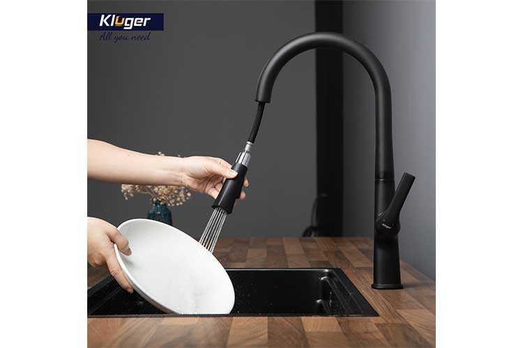 Vòi rửa bát Kluger KLF0002B HARMONY Series