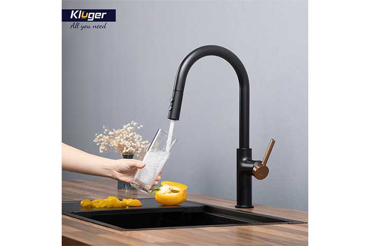 Vòi rửa bát Kluger KLF0005B PLUTO Series