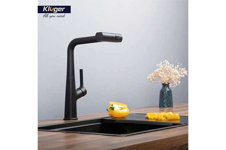 Vòi rửa bát Kluger KLF0018B RAIN Series.