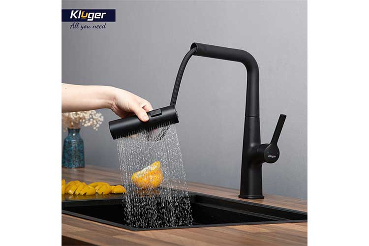 Vòi rửa bát Kluger KLF0018B RAIN Series.