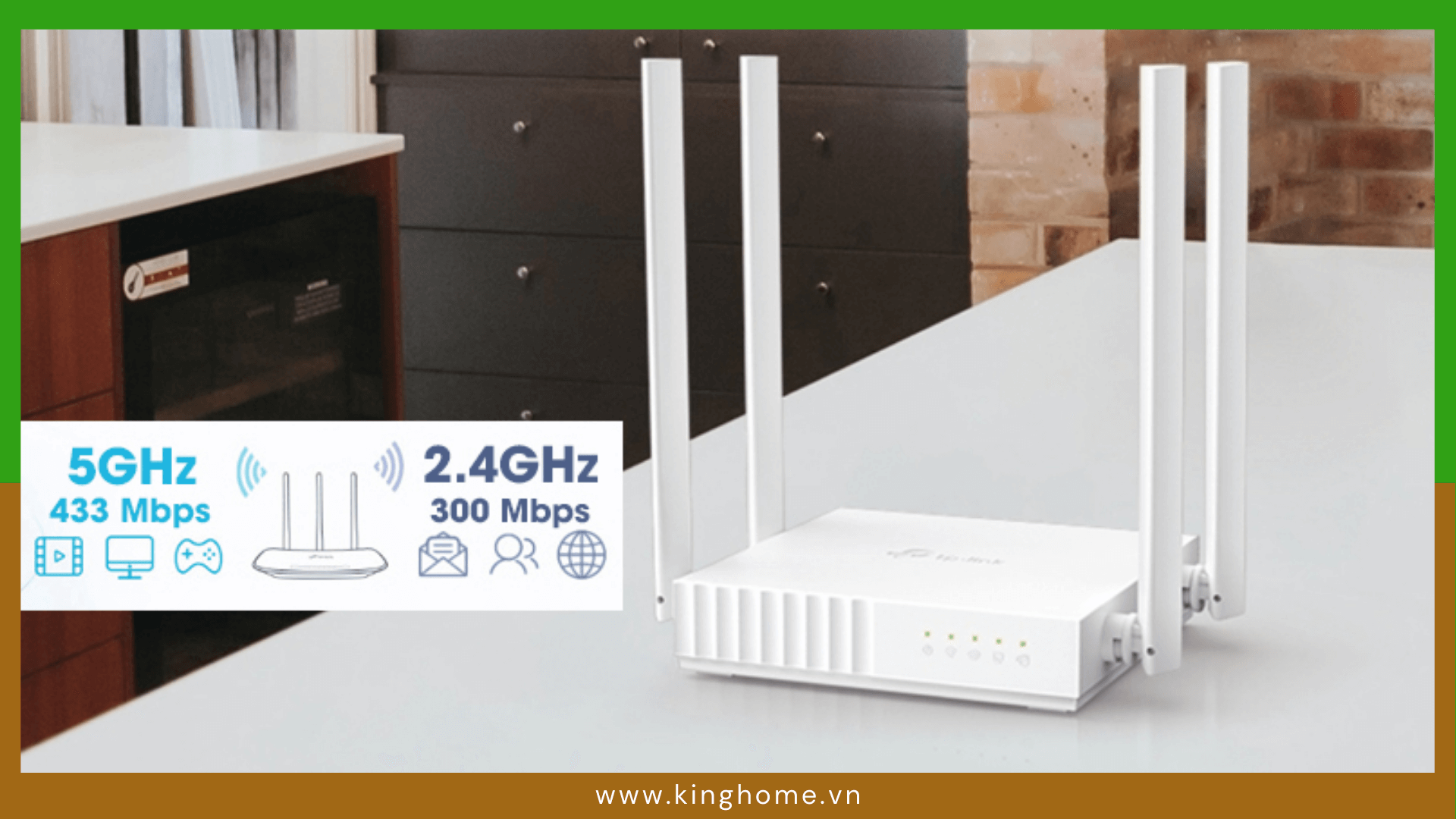 Trường hợp nào nên chọn 2.4GHz và 5GHz