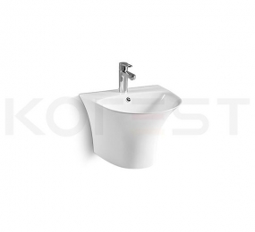 Chậu rửa lavabo liền chân Korest CKR9505