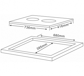 Bếp điện từ Teka HIC 7322S ICT6501SP 112740000