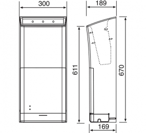 Máy sấy tay Panasonic FJ-T10T1