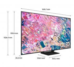 Smart Tivi Samsung QLED 4K 75 inch QA75Q60BAKXXV