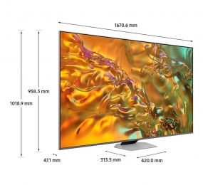 Smart Tivi Samsung QLED 4K 75 inch QA75Q80DAKXXV