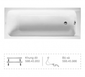 Bồn tắm âm D-code 1700 Duravit 588.45.646