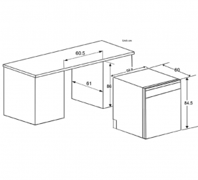 Máy rửa chén Spelier SP 16DWKT/G