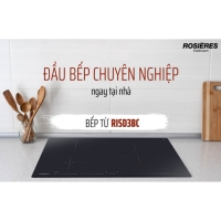 Bếp từ 3 vùng nấu âm bàn Rosieres RISD3BC