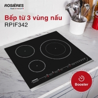 Bếp từ 3 vùng nấu âm bàn Rosieres RPIF342