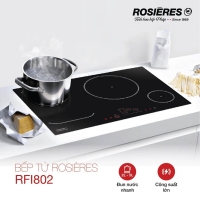 Bếp từ mở rộng 80cm âm bàn Rosieres RFI802