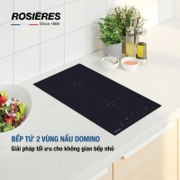 Bếp từ Rosieres MI1301 có 2 vùng nấu âm bàn Domino