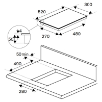 Bếp từ Bertazzoni P302I23NV