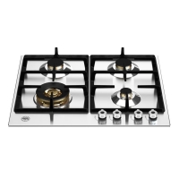 Bếp gas âm Bertazzoni P604LPROX