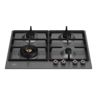 Bếp gas âm Bertazzoni P604LPRONE