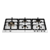 Bếp gas âm Bertazzoni P905LPROX