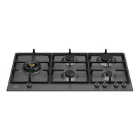 Bếp gas âm Bertazzoni P905LPRONE