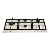 Bếp gas âm Bertazzoni P905LHERAC