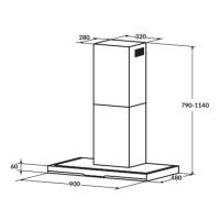 Máy hút mùi ống khói 90cm Rosieres RDVSE995PN