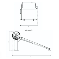 Máy nước nóng năng lượng mặt trời Ariston Kairos Thermo DR-2 200-1 N TT - Lắp mái nghiêng