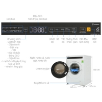 Máy giặt Whirlpool FreshCare Inverter 9 Kg FWEB9002FW