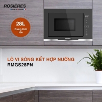 Lò vi sóng kết hợp nướng 28 lít Rosieres RMGS28PN