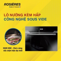 Lò nướng kết hợp hấp Rosieres RFVS580X