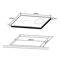 Bếp điện từ kết hợp 2 vùng nấu Hafele HC-H7321B