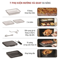 Nồi chiên không dầu Tefal 9 trong 1 Easy fry Oven & Grill FW501815