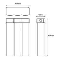 Máy lọc nước trung tâm không dùng điện ViessMann Vitopure S5-T