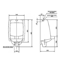 Bồn tiểu nam American Standard VF-6401