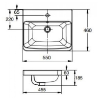 Lavabo để bàn American Standard WP-F417