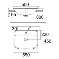 Lavabo để bàn American Standard VF-0462