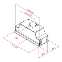 Máy hút mùi âm tủ Teka GFL 77760 EOS IX 113100008