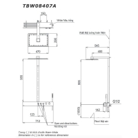 Sen tắm Toto dòng Z series TBW08407A