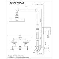 Sen tắm nhiệt độ Toto TBW07402A