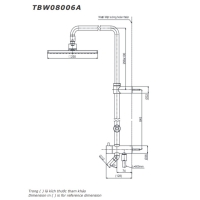 Sen tắm Toto TBW08006A