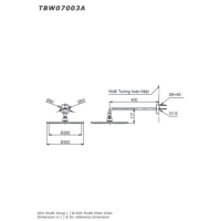 Bát sen gắn tường Toto TBW07003A