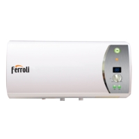 Máy nước nóng Ferroli VERDI Ag+ 15L gián tiếp